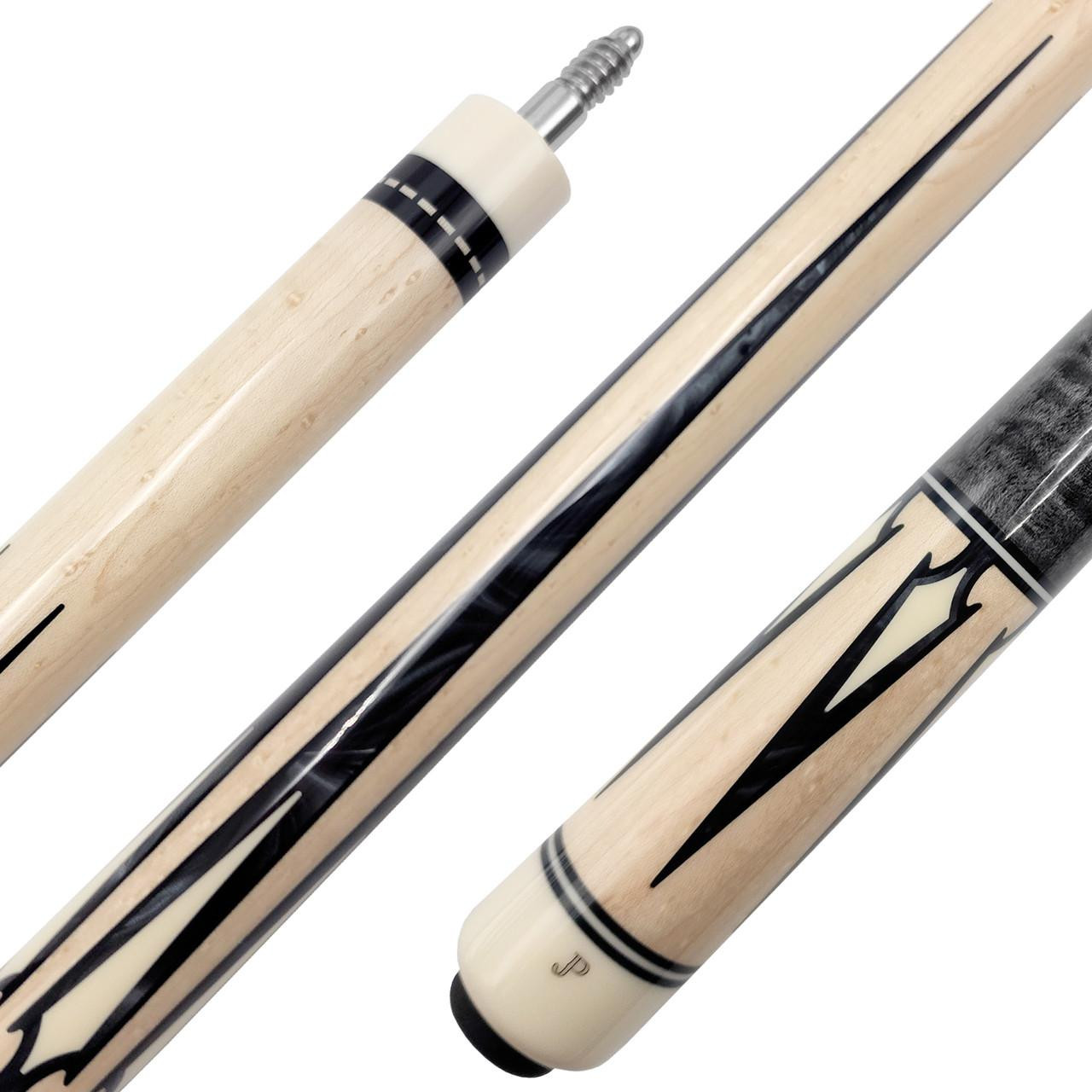 美品☆ J.Pechuaer Custom Cues 10山 ☆ Pechauer Custom Cue - JP14C Black - FCI Billiards