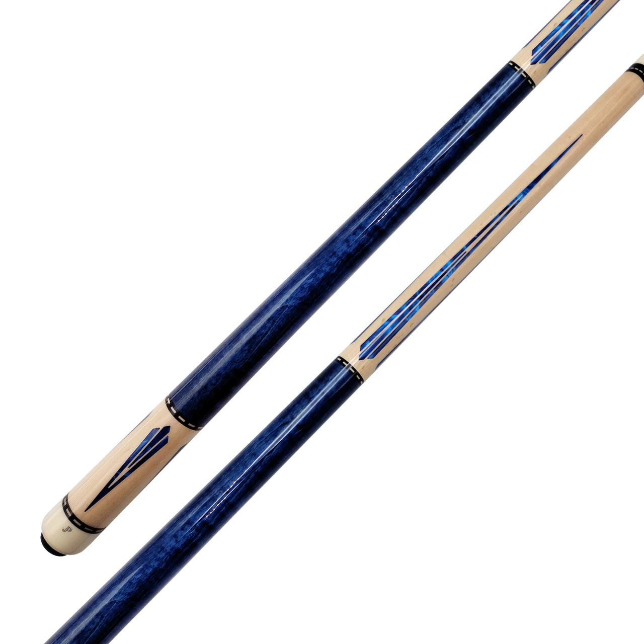 Pechauer Custom Cue - JP07 Blue - FCI Billiards