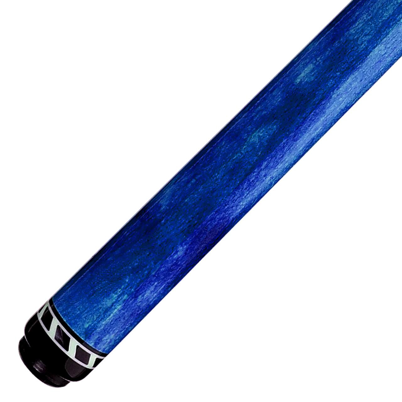 Jacoby Black Out Break/Jump Cue - Blue - FCI Billiards