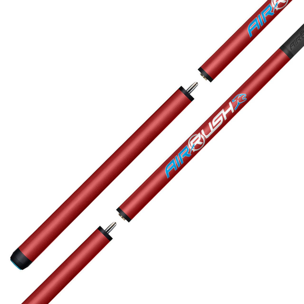 Predator Air Rush Red Revenge Jump Cue - No Wrap