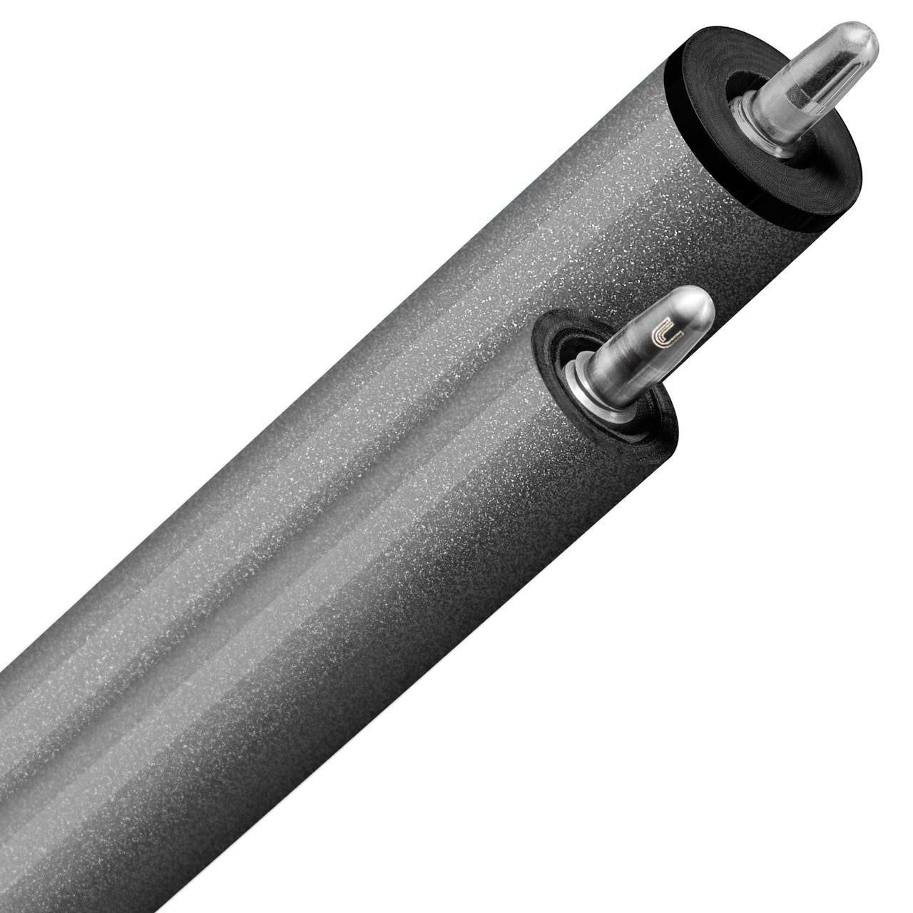 Predator BK Rush Plus Tempest Grey Jump/Break Cue - No Wrap