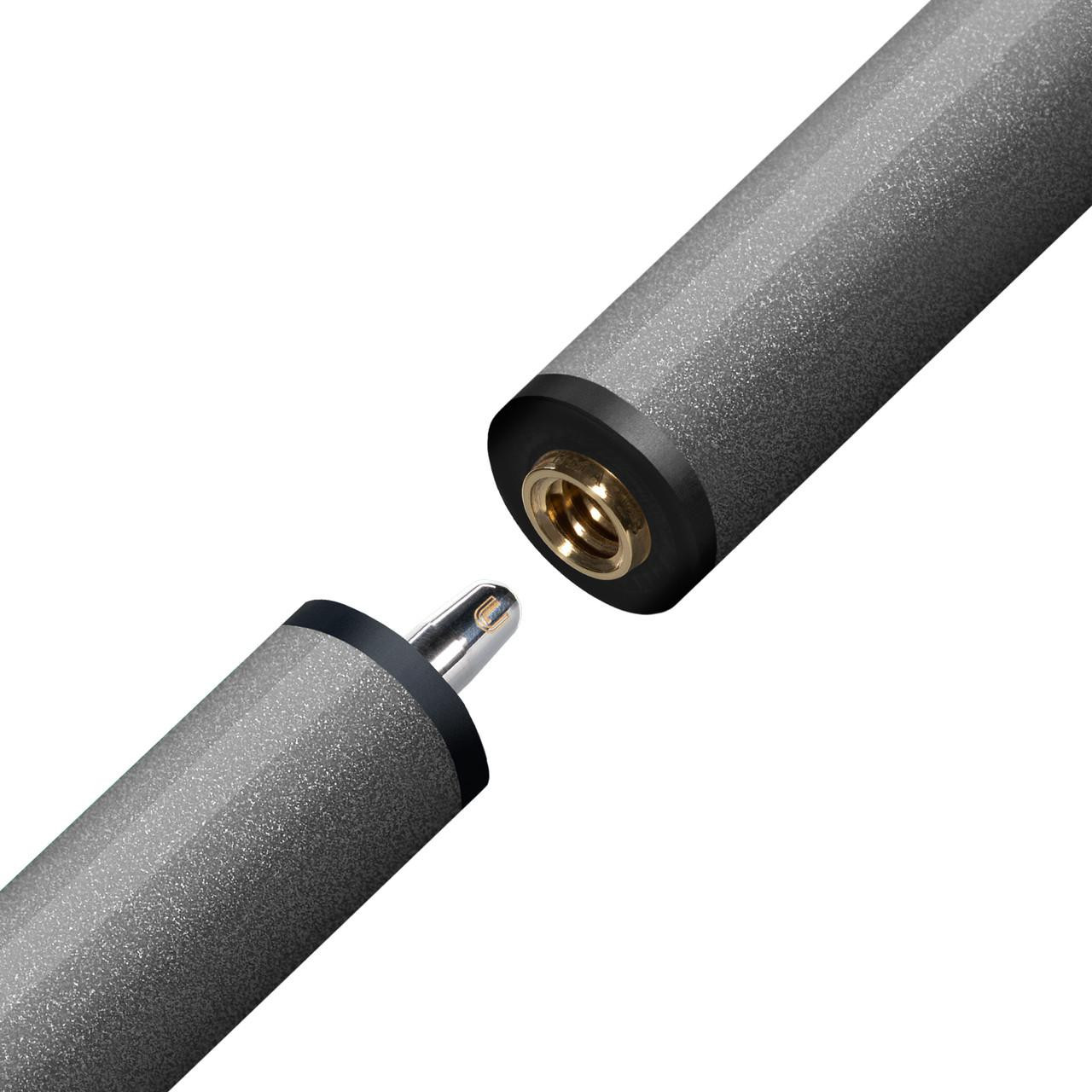 Predator BK Rush Plus Tempest Grey Jump/Break Cue - No Wrap