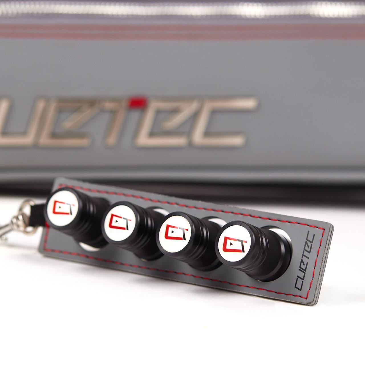 Cuetec Pro Line Speed Grey Hard Pool Cue Case - 2x4