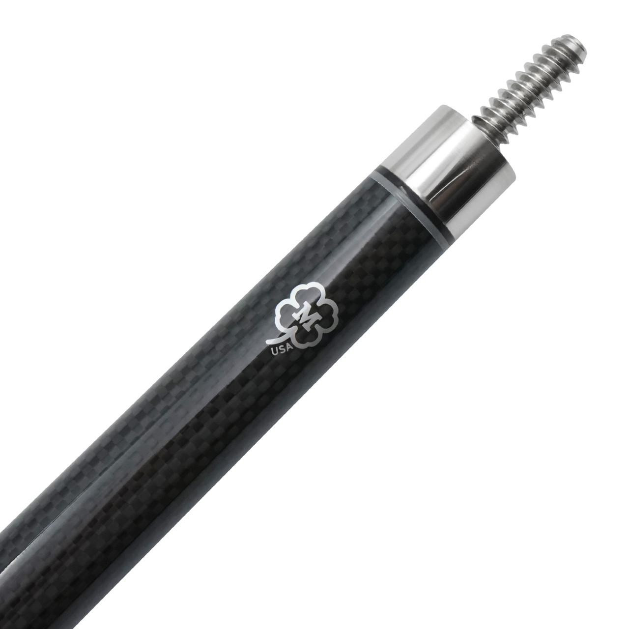 McDermott Mach 1 Carbon Fiber Break Cue - Leather Wrap - FCI Billiards