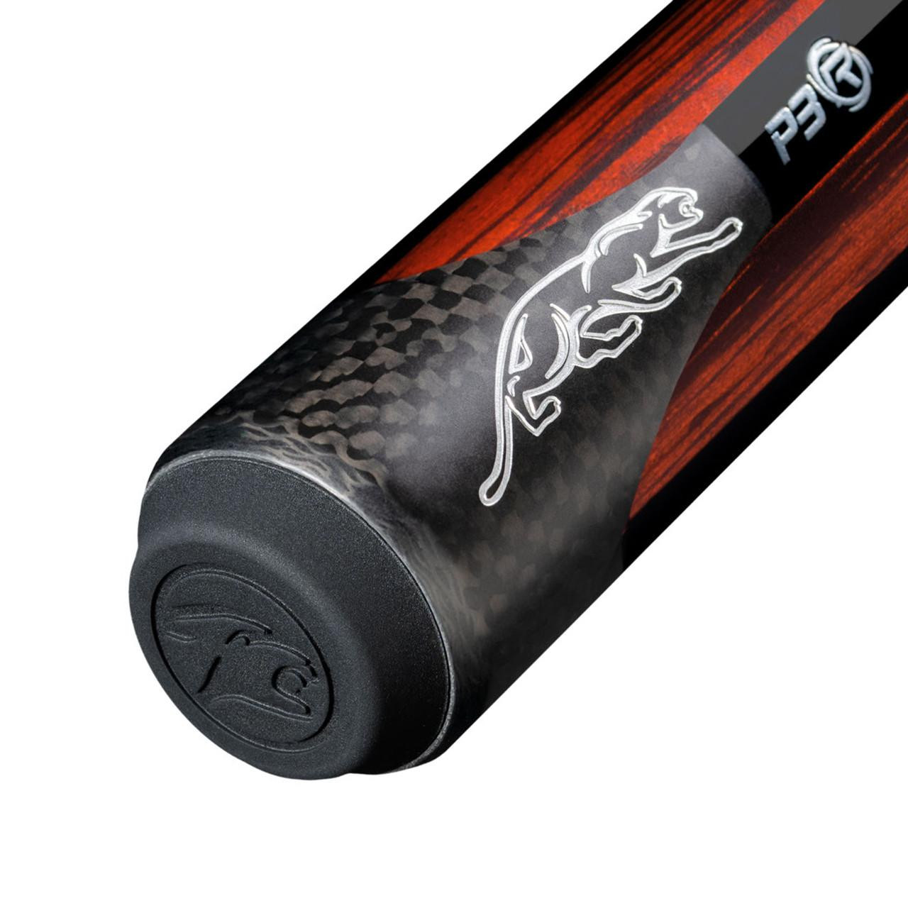 Predator P3 REVO Red Tiger Pool Cue with No Wrap - FCI Billiards