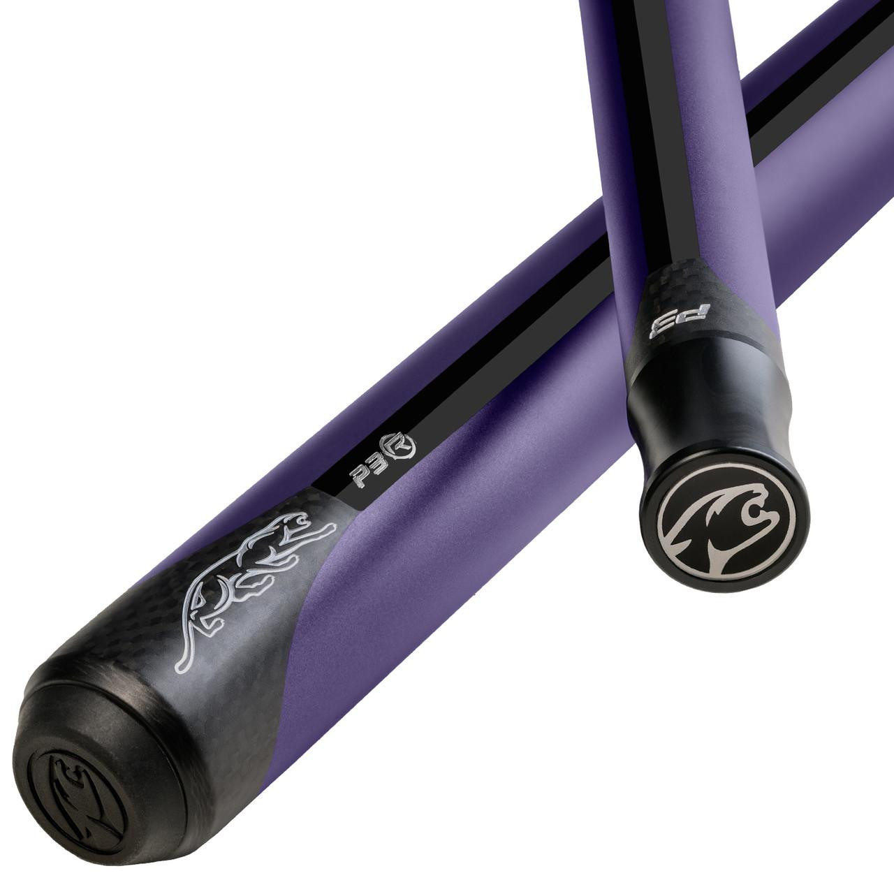 Predator P3 REVO Purple Racer Pool Cue with No Wrap - FCI Billiards