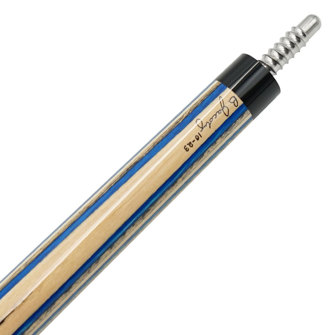 ビリヤード Jacoby custom cue Jacoby Custom Pool Cue | HB8 Zircote Buffalo Turquoise Inlays