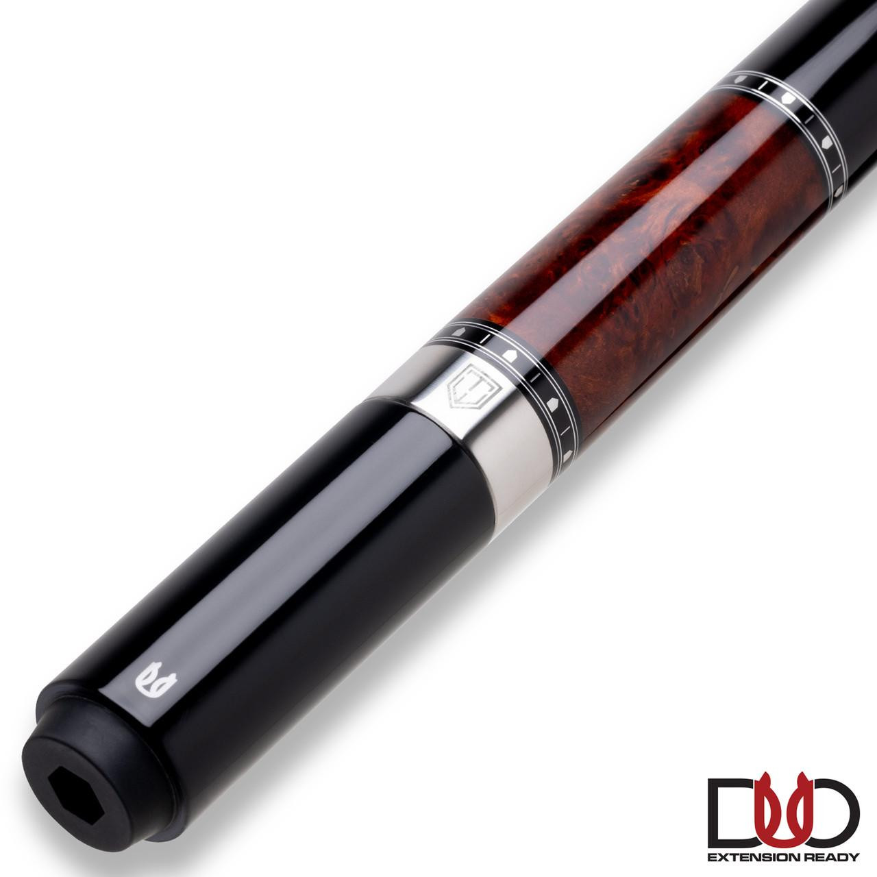 Cuetec Cynergy Truewood Mappa Burl 2 Pool Cue - No Wrap