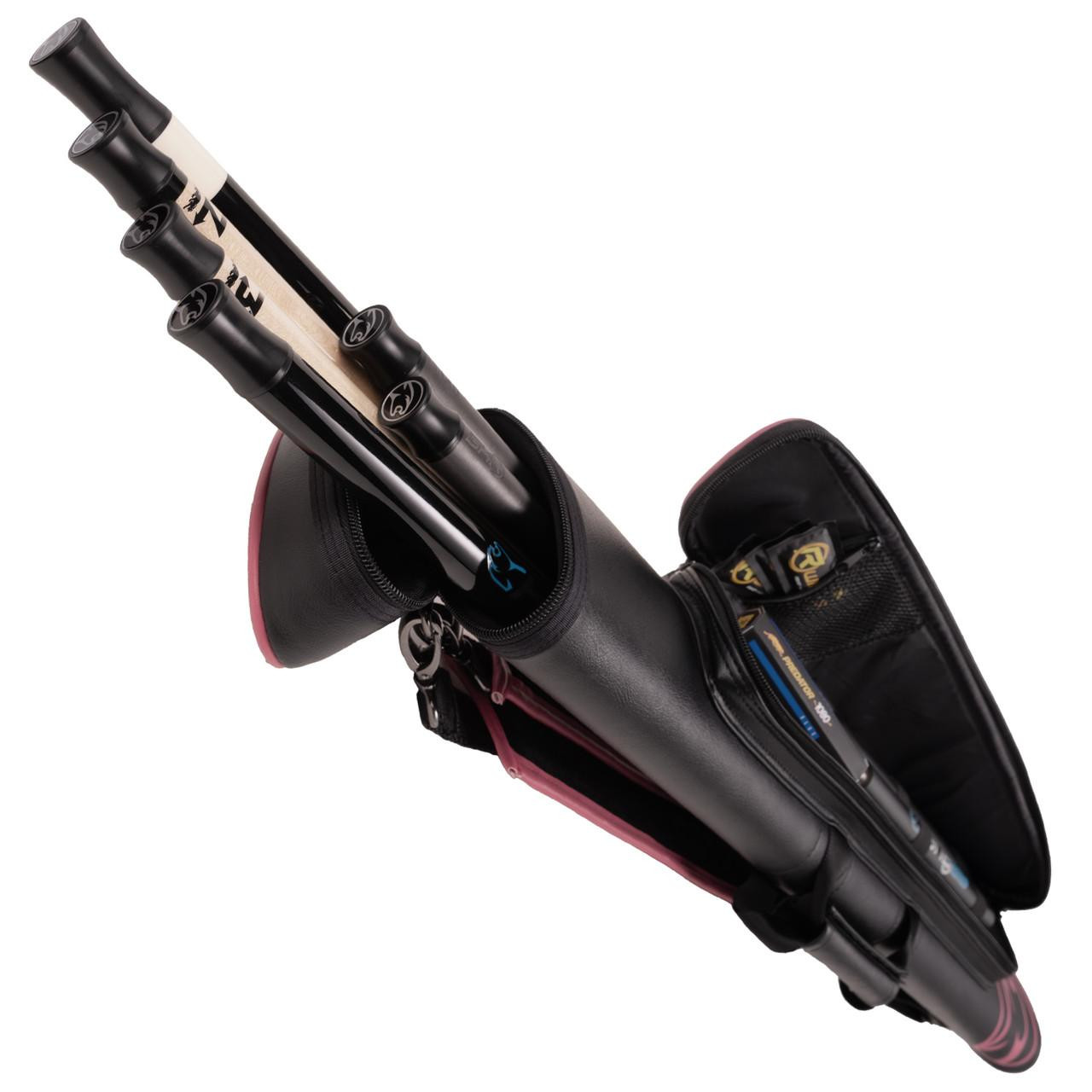 Predator Roadline 2x4 Black/Pink Pool Cue Case - FCI Billiards