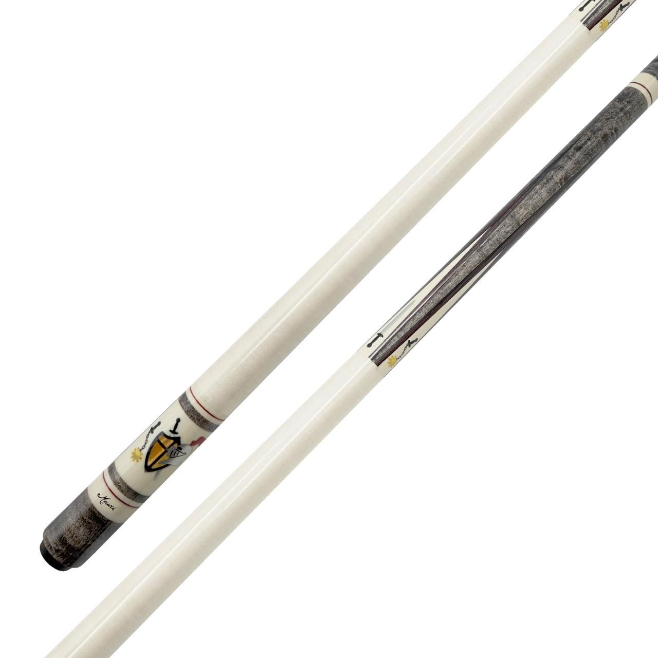 Meucci Hall Of Fame 7 Pool Cue - White - FCI Billiards