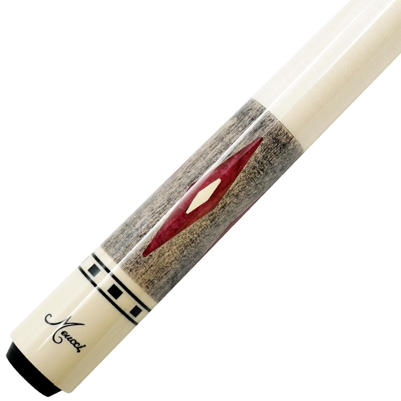 Meucci Economy Cure 7 Pool Cue - Red - FCI Billiards