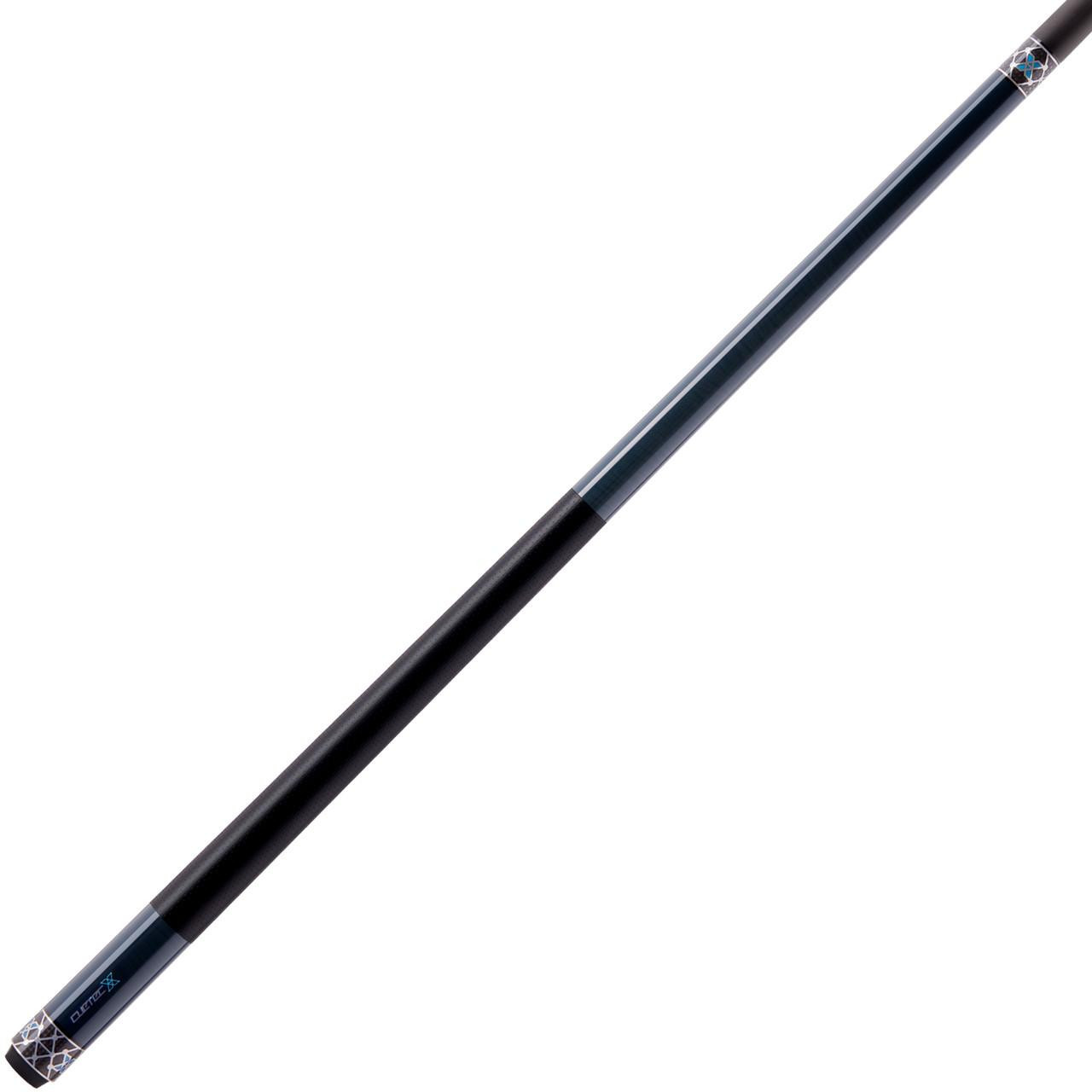 Cuetec Cynergy X Lagoon Pool Cue - Leather Poly Wrap - FCI Billiards
