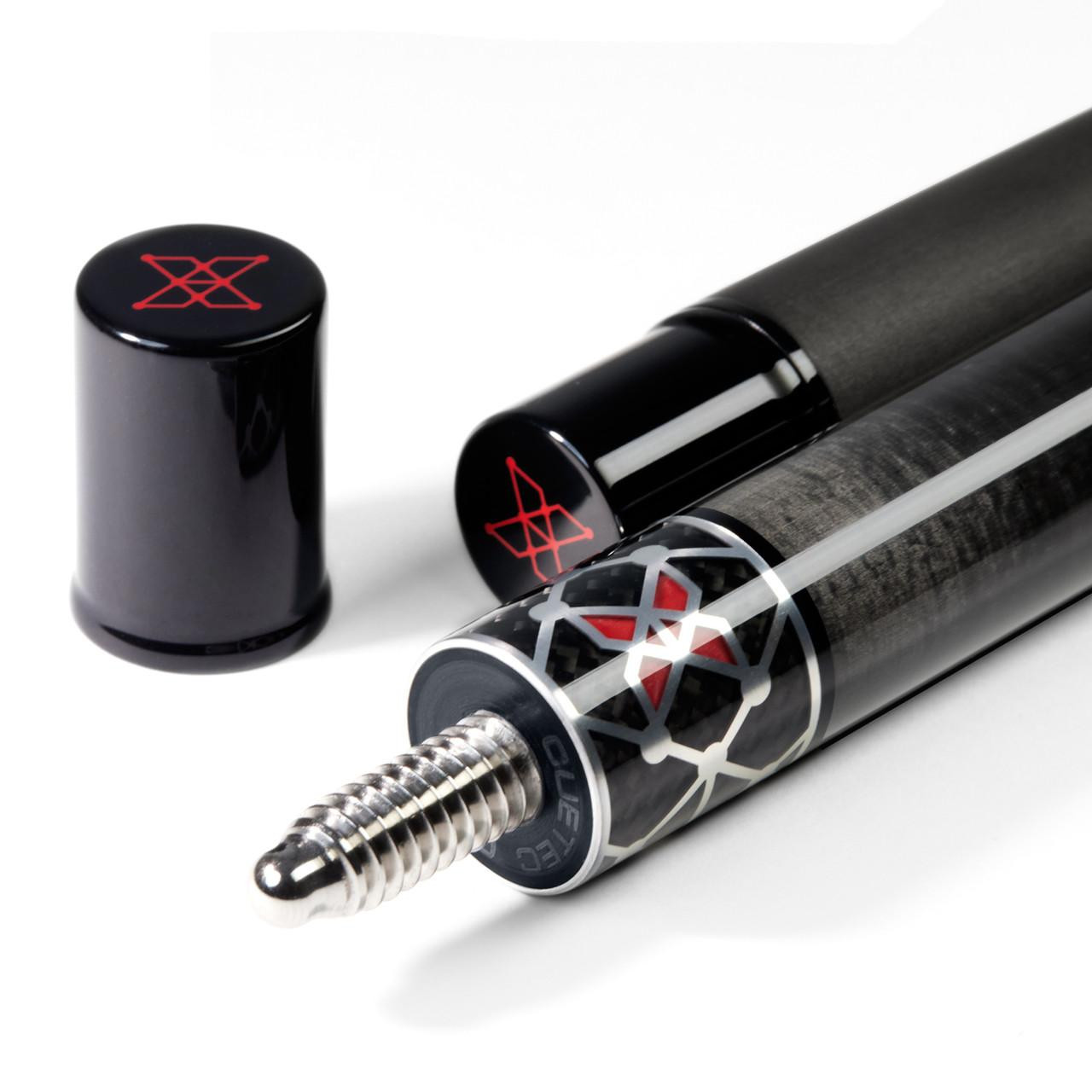 Cuetec Cynergy X Raw Pool Cue - Leather Poly Wrap - FCI Billiards