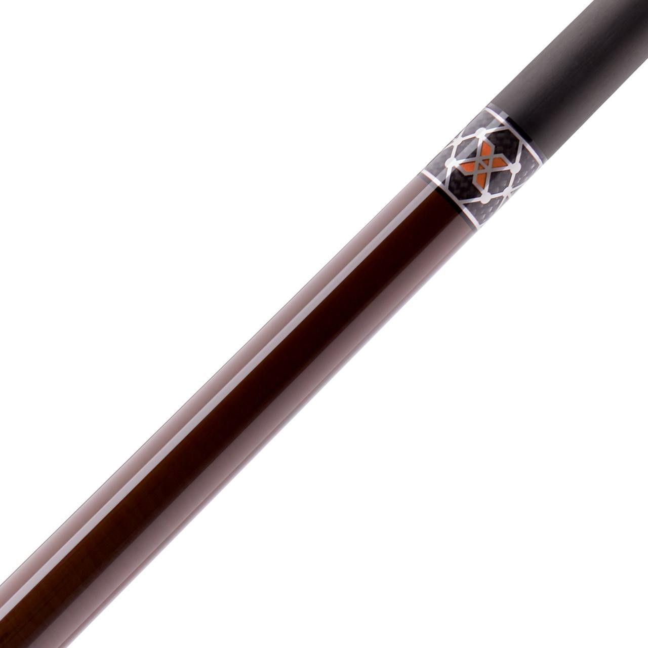 Cuetec Cynergy X Amber Pool Cue - Leather Poly Wrap - FCI Billiards