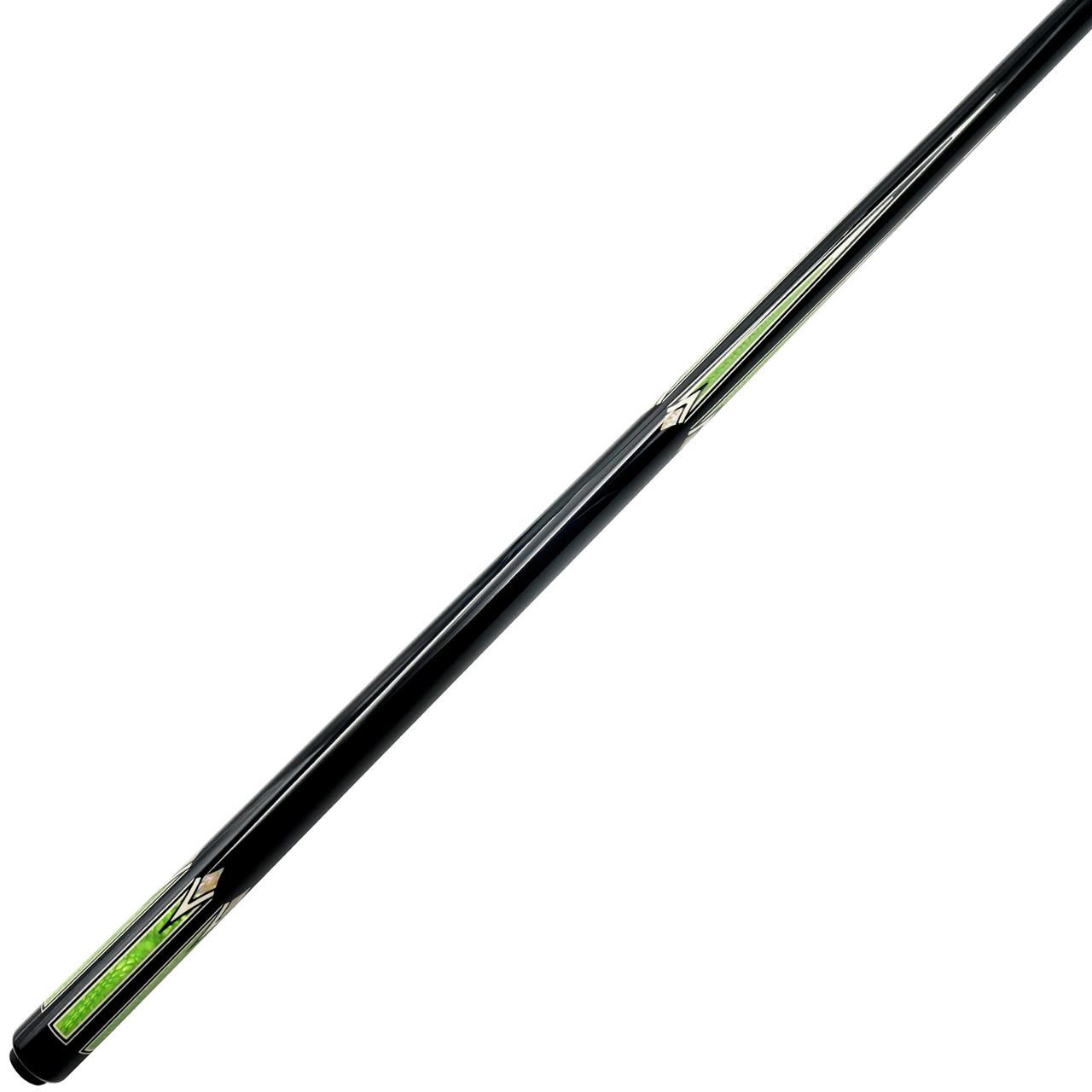 Pechauer Pro Series Custom Cue - P17N - Custom Green Colorway