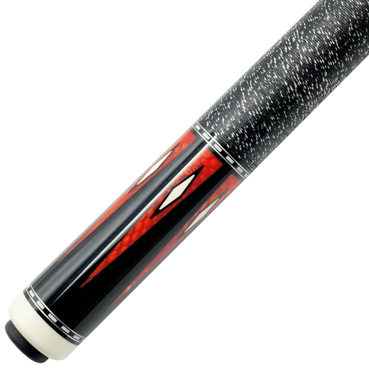 Pechauer Pro Series Custom Cue - P21N - Custom Red Colorway