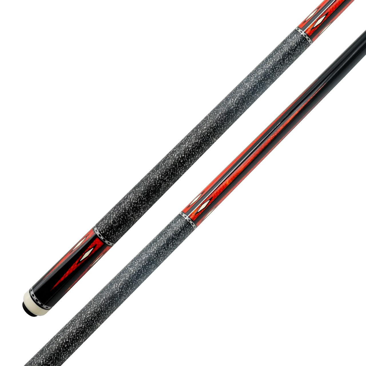 Pechauer Pro Series Custom Cue - P21N - Custom Red Colorway