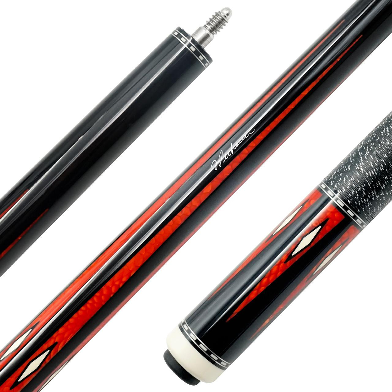 Pechauer Pro Series Custom Cue - P21N - Custom Red Colorway