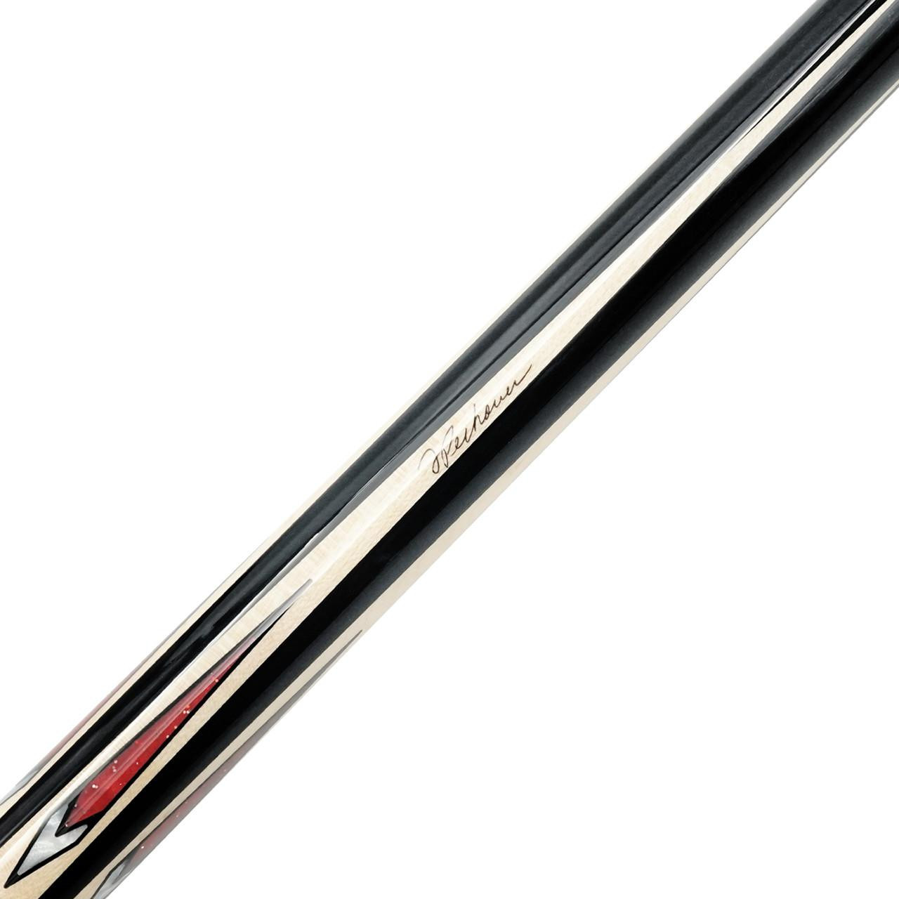 Pechauer Pro Series Custom Cue - P11-N - Custom Red Colorway