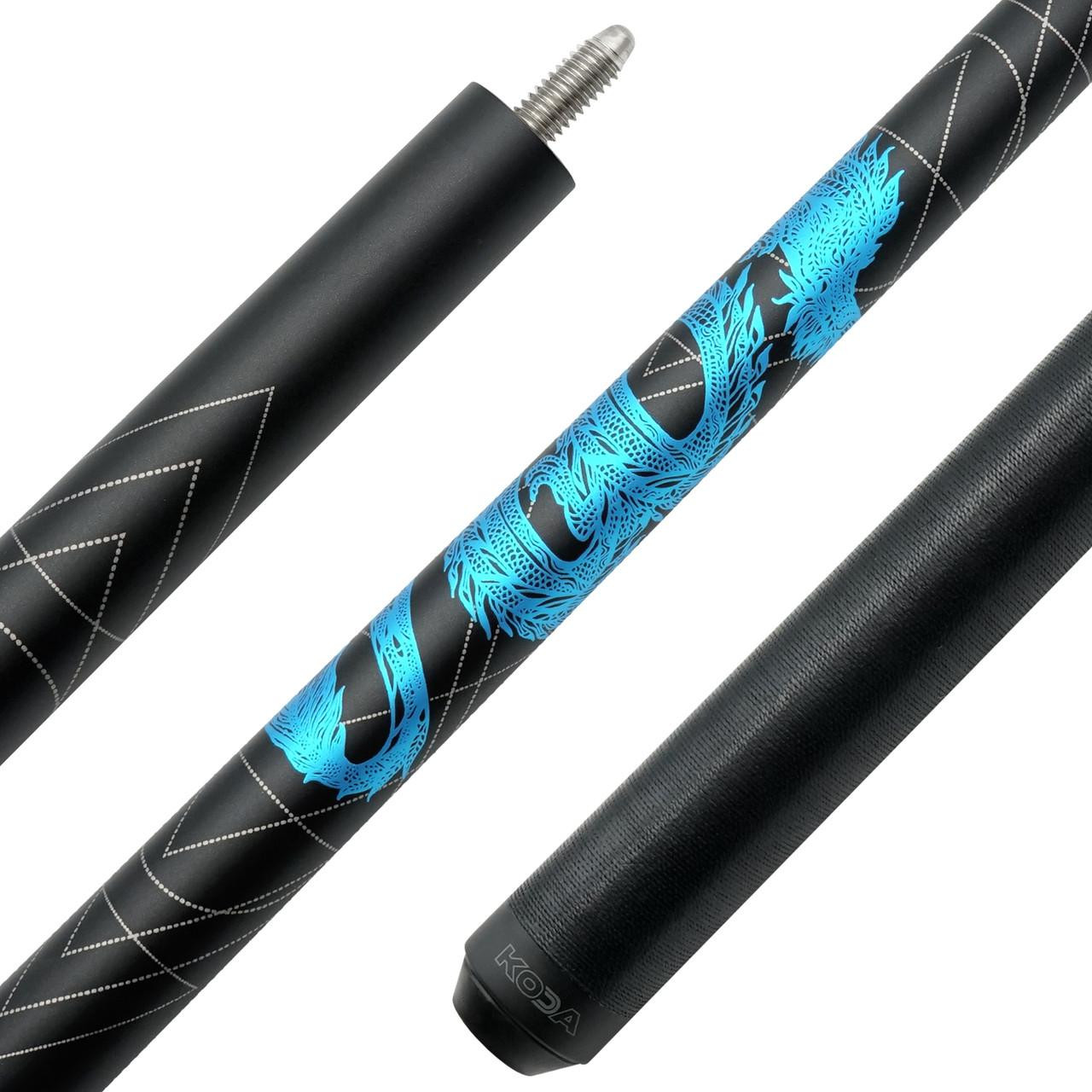 KODA Blue Dragon Pool Cue - KDV15-B - FCI Billiards
