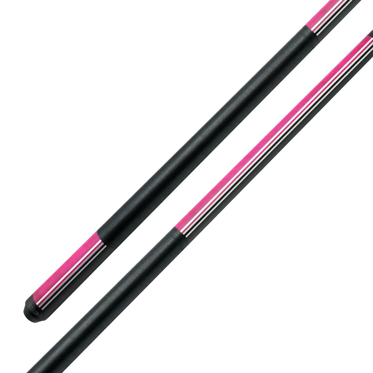 KODA Split Black/Pink Pool Cue - KD29-PK - FCI Billiards