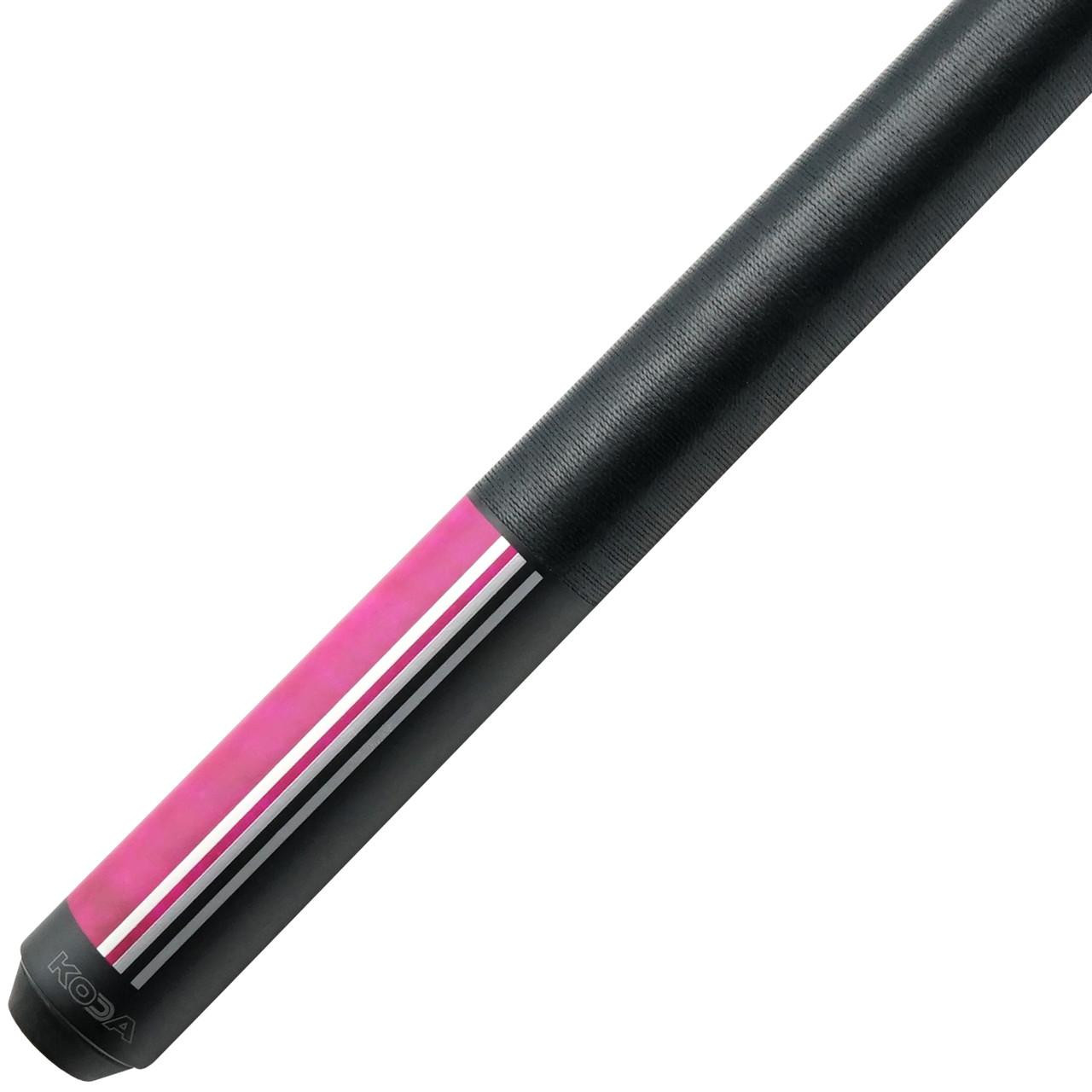 KODA Split Black/Pink Pool Cue - KD29-PK - FCI Billiards