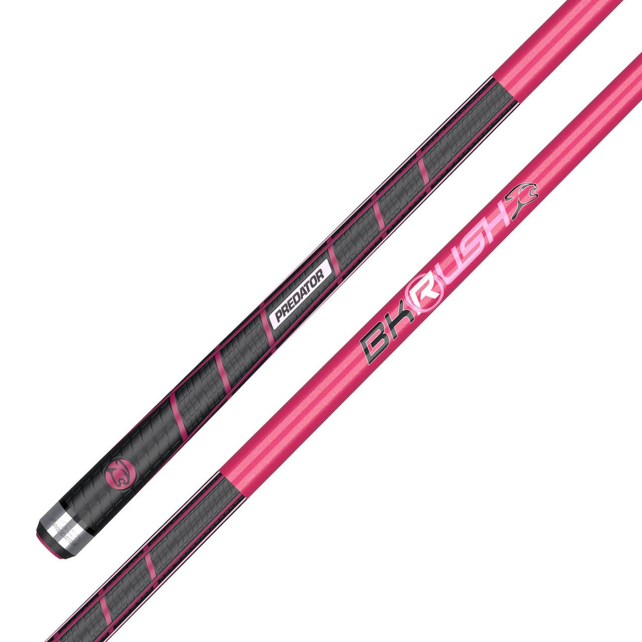 Predator BK Rush Pink Break Cue - Sport Wrap - FCI Billiards