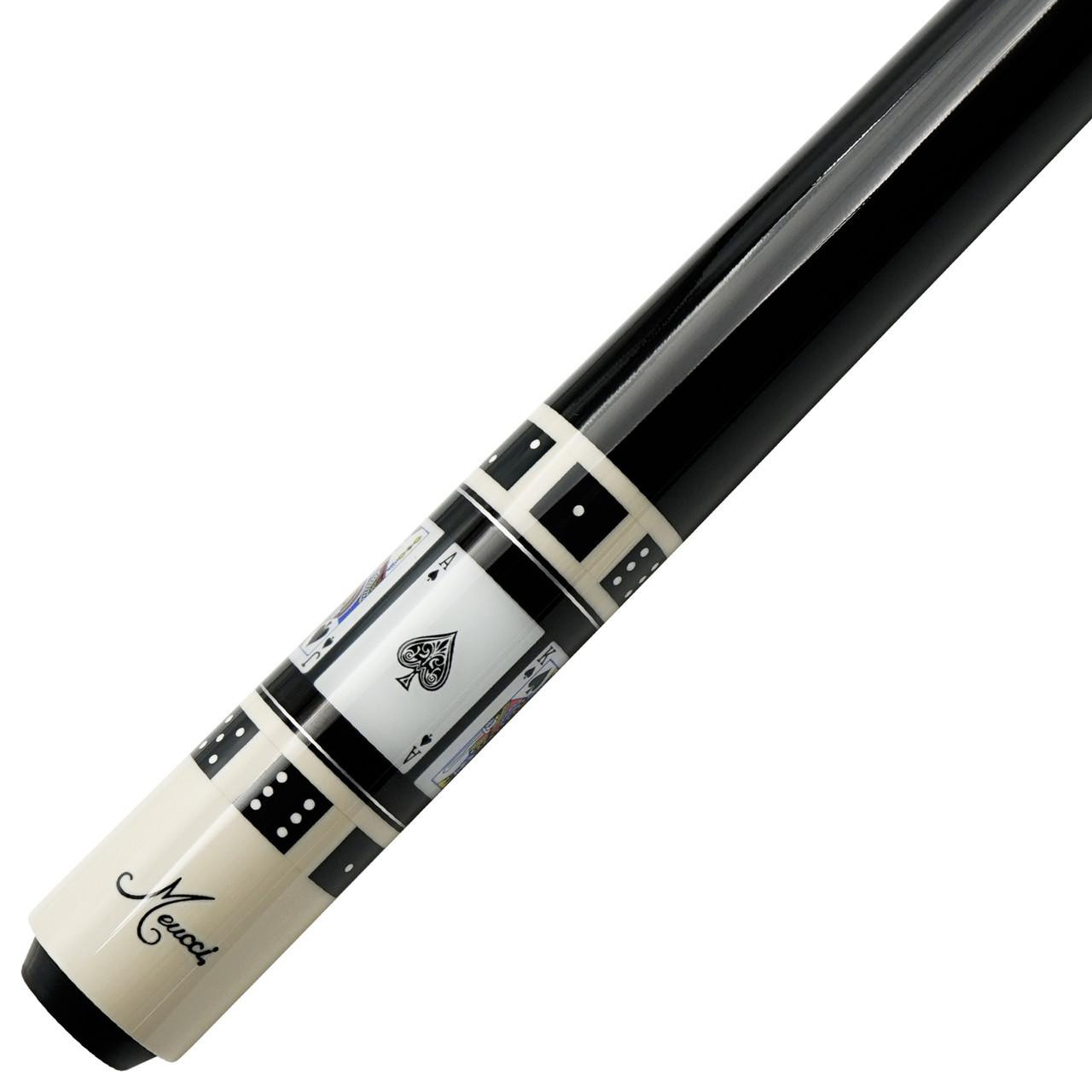 Meucci Gambler 2 Pool Cue - Spades - FCI Billiards