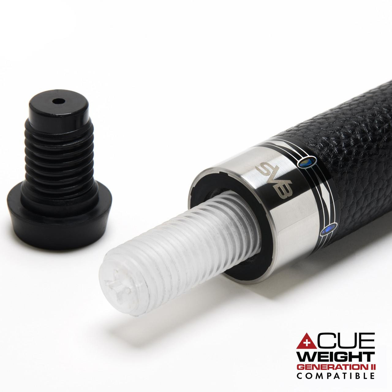 Cuetec SVB Generation 2 Black - 12.5mm - FCI Billiards