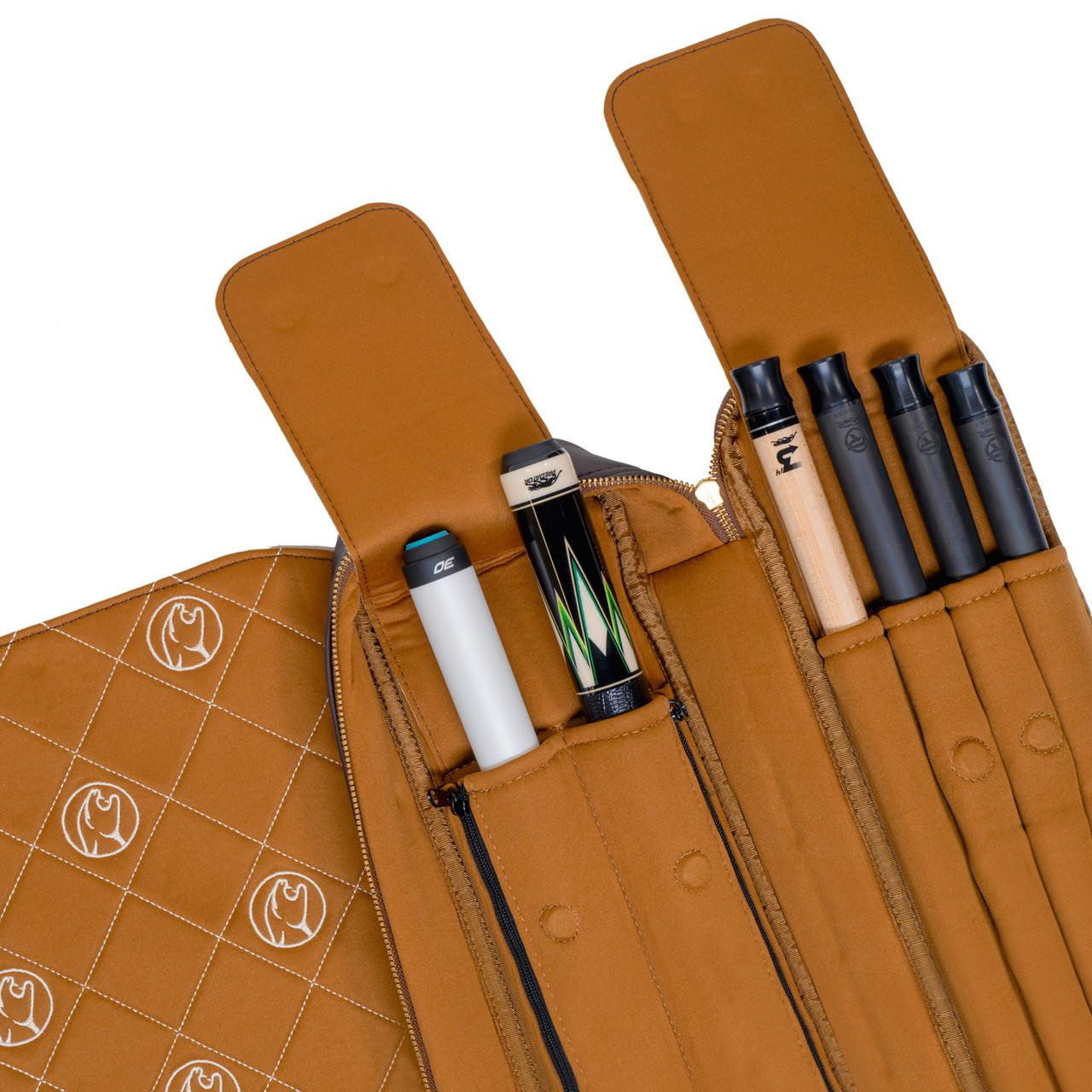 Predator Limited Edition Legacy Light Brown Pool Cue Case - 2x4
