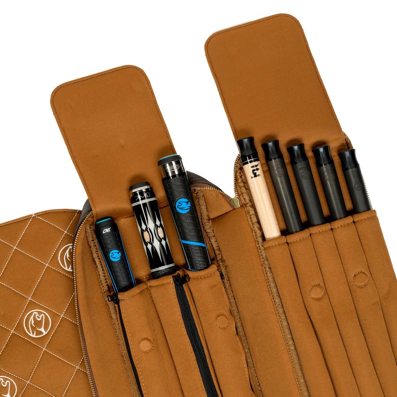 Predator Limited Edition Legacy Light Brown Pool Cue Case - 3x5