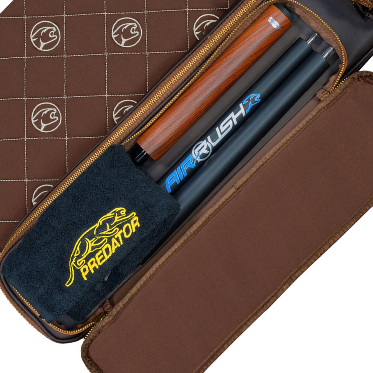 Predator Limited Edition Legacy Dark Brown Pool Cue Case - 3x5
