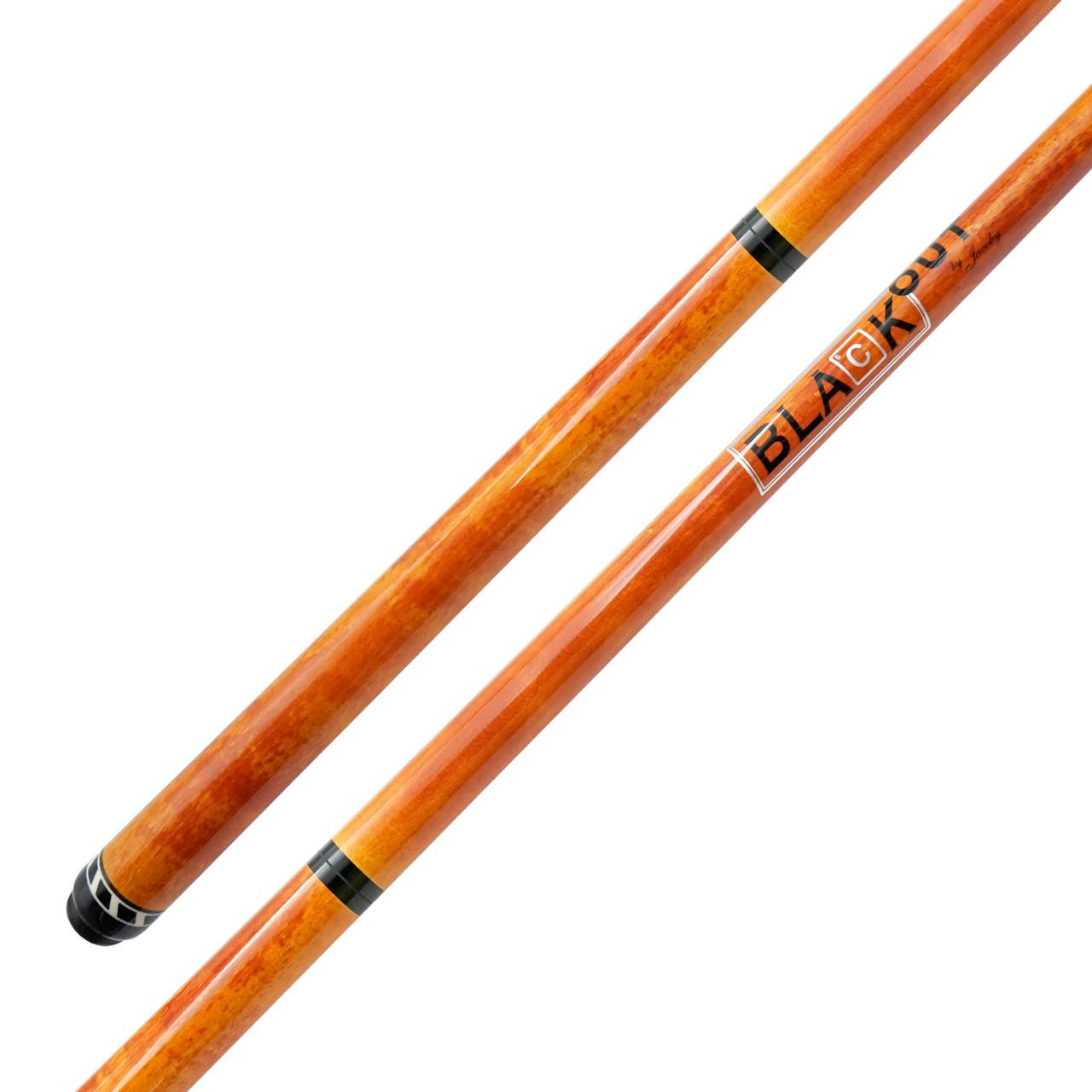 Jacoby Black Out Break/Jump Cue - Orange - FCI Billiards