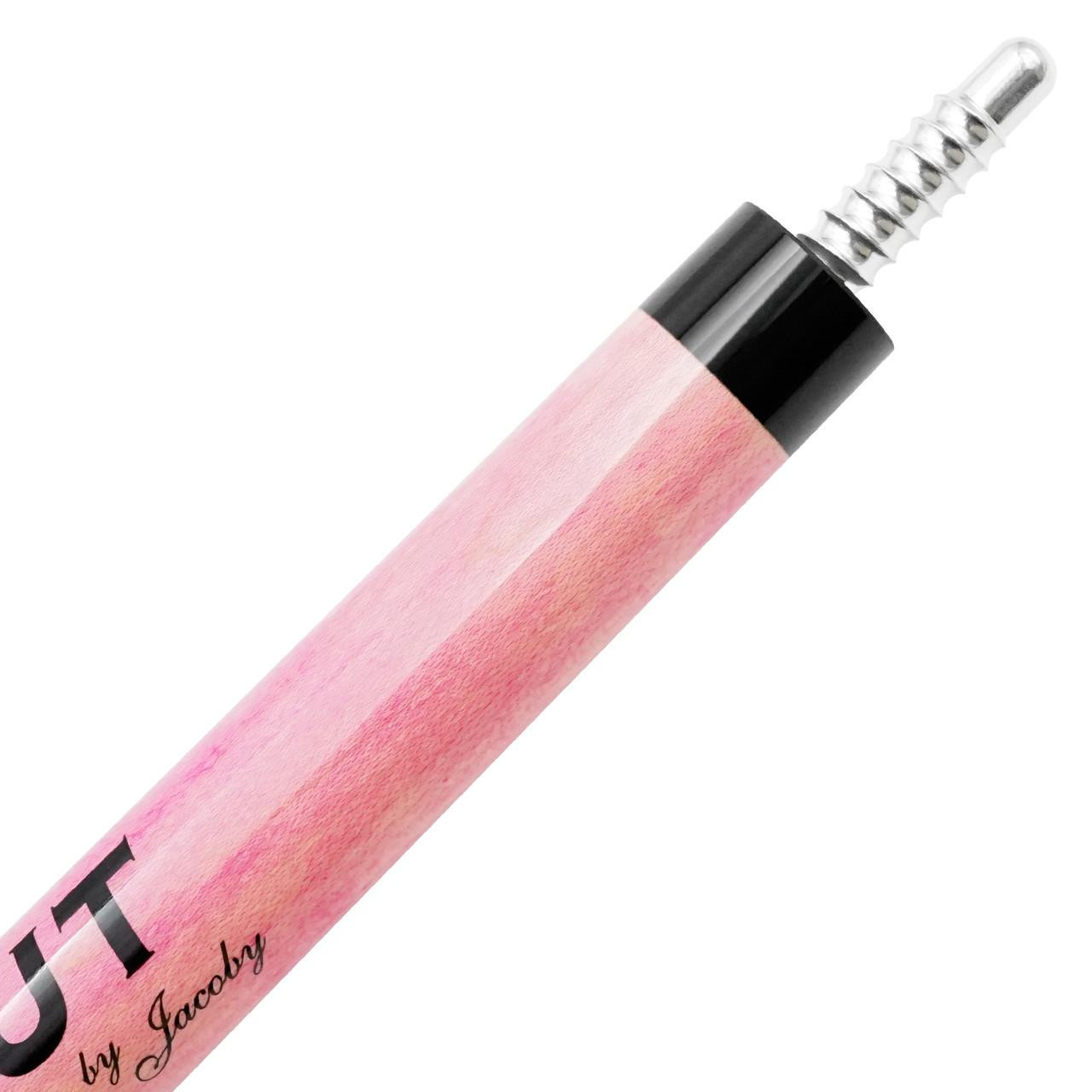 Jacoby Black Out Break/Jump Cue - Pink - FCI Billiards