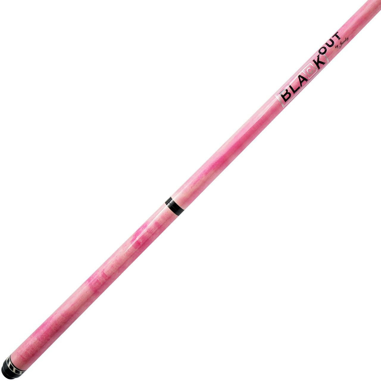 Jacoby Black Out Break/Jump Cue - Pink - FCI Billiards