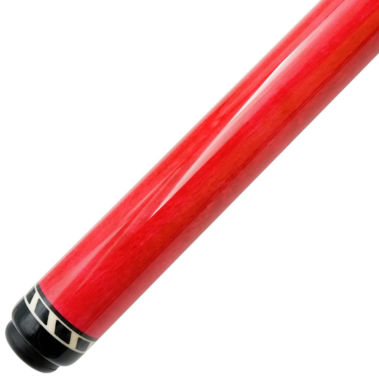 Jacoby Black Out Break/Jump Cue - Red - FCI Billiards