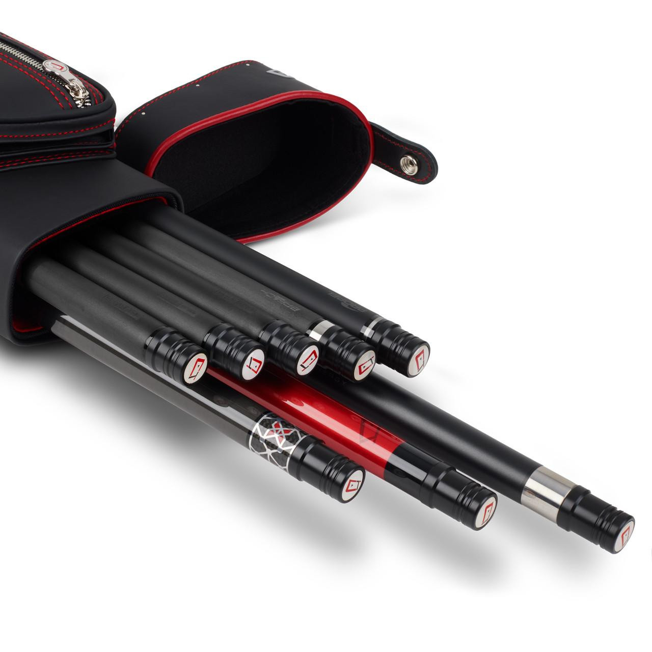 Cuetec Pro Line Black Hard Pool Cue Case - 3x5 - FCI Billiards