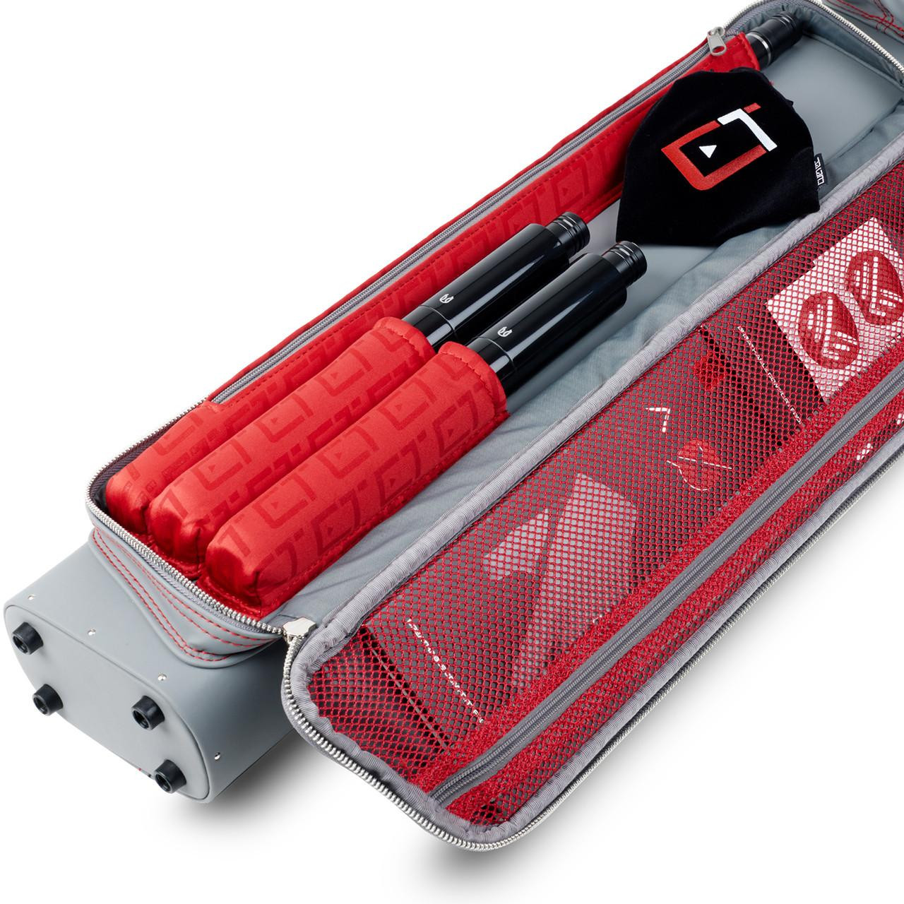 Cuetec Pro Line Grey Hard Pool Cue Case | 3x5