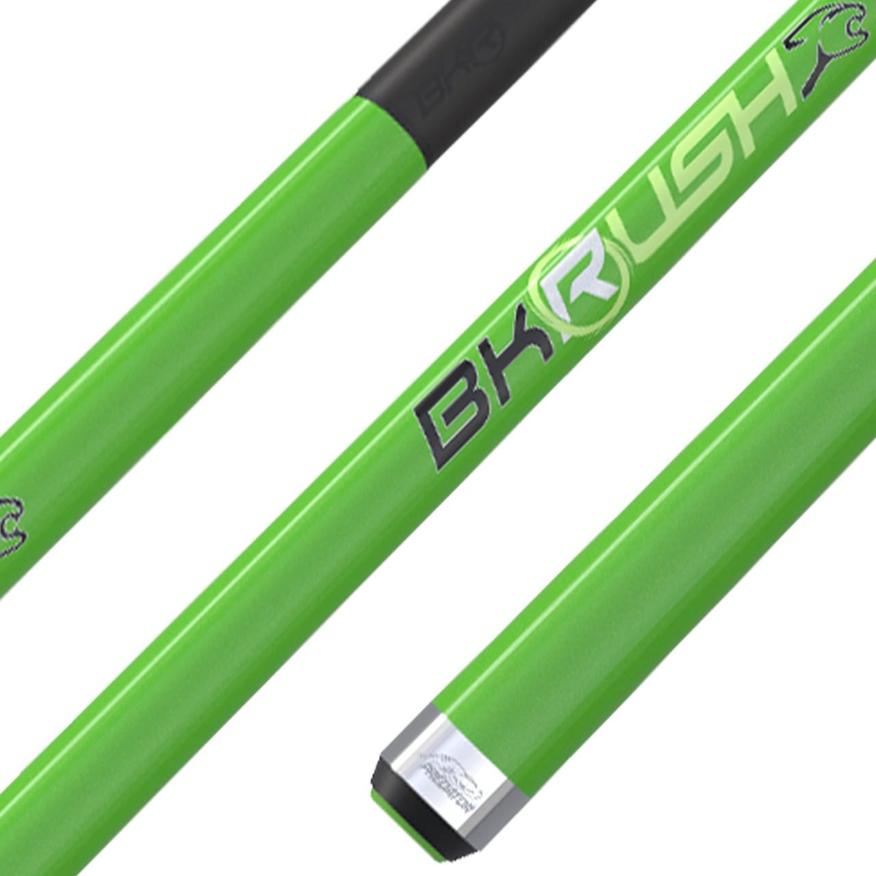 Predator BK Rush Neon Green Break Cue No Wrap - FCI Billiards