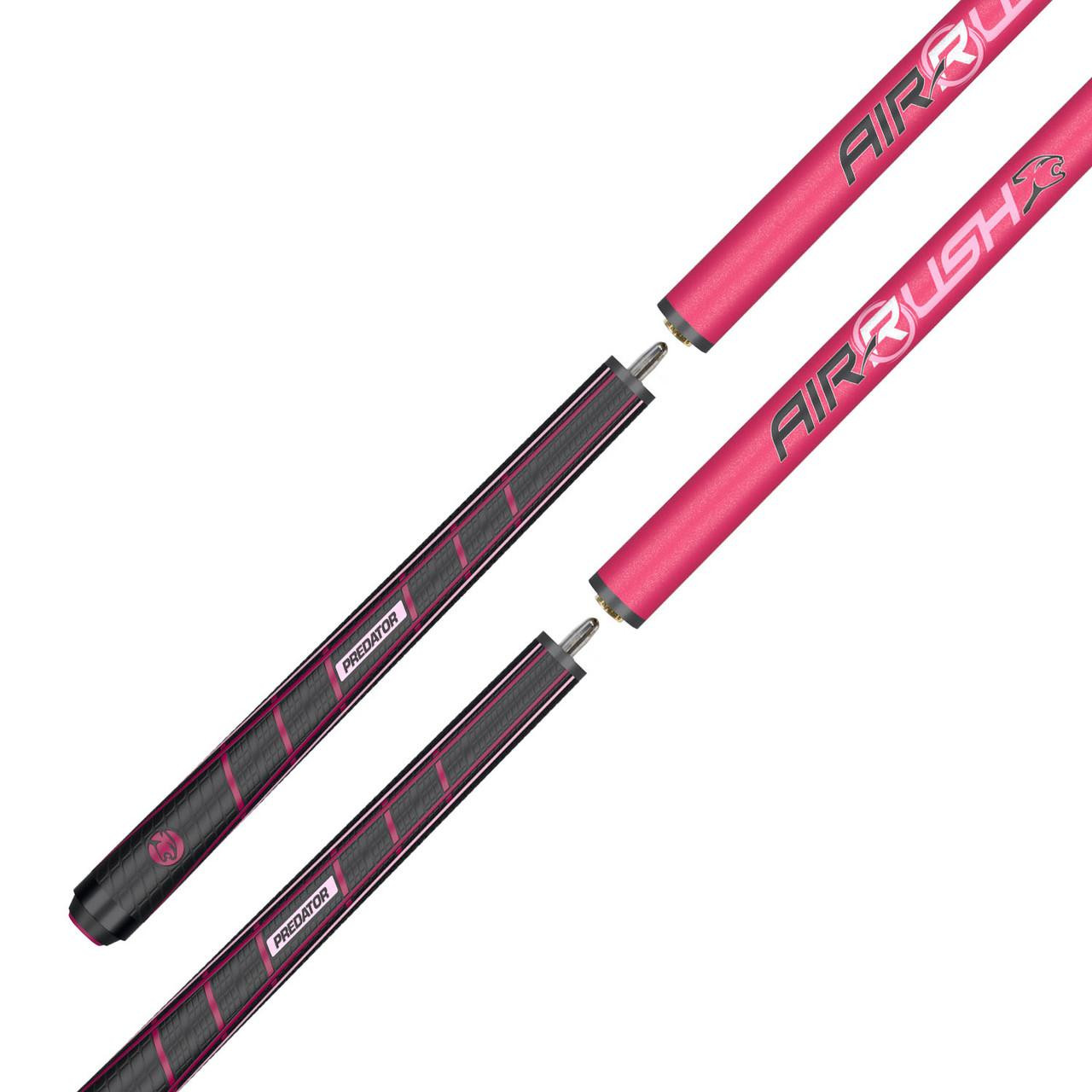 Predator Pink Air Rush Jump Cue - Sport Wrap - FCI Billiards