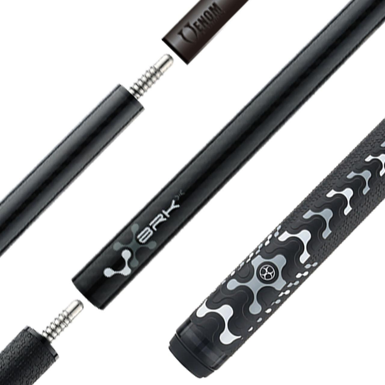 Poison VX Break/Jump Cue - Black & Gray | FCI Billiards
