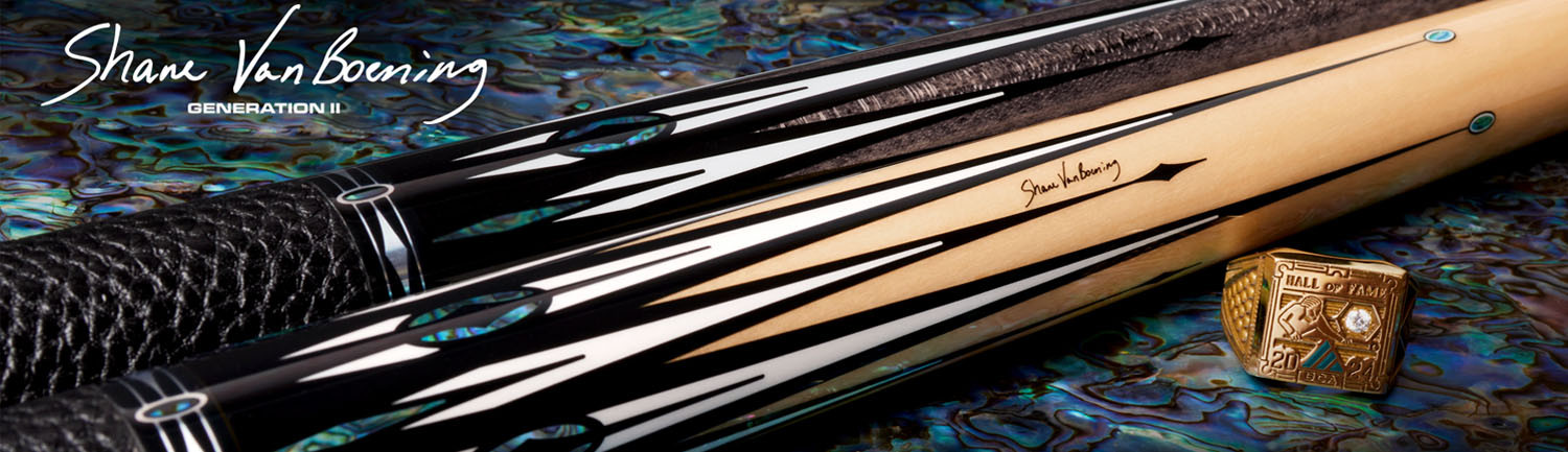 SVB Gen 2 Natural and Grey Pool Cues