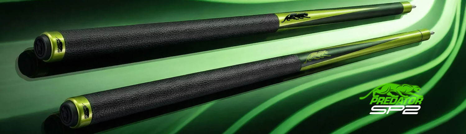 Predator SP2 Lime Green Pool Cues