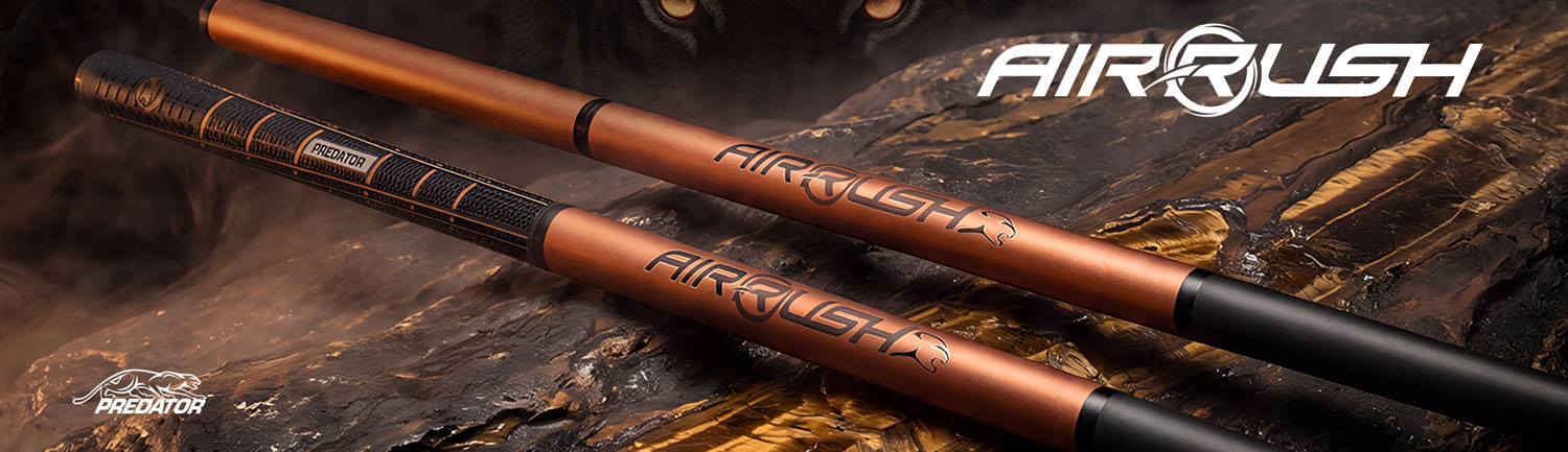 Predator Air Rush Tiger Eye Jump Cues