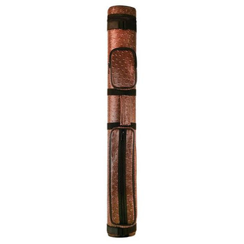 Apex Pool Cue Case 2x2 - Brown - Front Apex Pool Cue Case 2x2 - Brown - Front