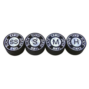 Kamui Black Original Pool Cue Tips - Super Soft, Soft, Medium and Hard Density's Kamui Black Original Pool Cue Tips - Super Soft, Soft, Medium and Hard Density's