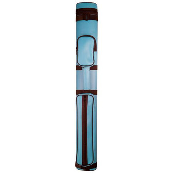 Apex Pool Cue Case 2x3 - Blue - Front Apex Pool Cue Case 2x3 - Blue - Front