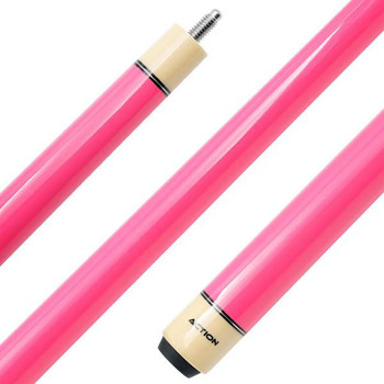 Action COL06 Pool Cue hot pink stained maple design Action COL06 Pool Cue hot pink stained maple design