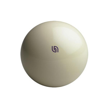 Aramith Duramith Magnetic Cue Ball - Purple Logo - Front
