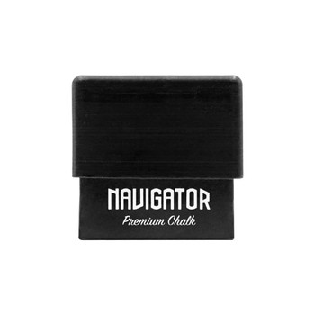 Navigator Billiard Chalk - 1 Piece - With Silicon Cover Navigator Billiard Chalk - 1 Piece - With Silicon Cover